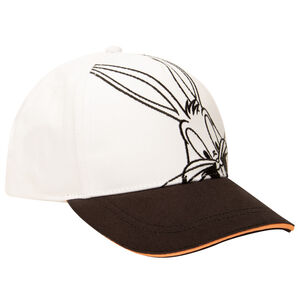 Casquette bicolore brodée Bugs Bunny Looney Tunes garçon 