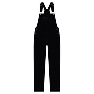 Salopette longue en velours ras avec clous fantaisie 