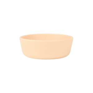 Bol en silicone pour bébé avec motif soleil au fond 
