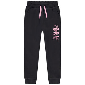 Pantalon de jogging en molleton avec print fantaisie fille 