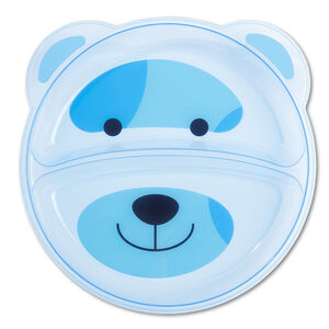 Assiette plat compartiment - Ours 