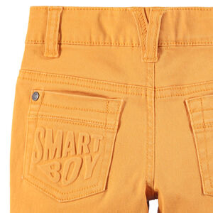 Pantalon en twill surteint avec poche fantaisie au dos 