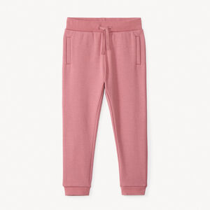 Jogging en molleton uni fille 