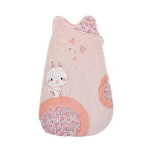 Gigoteuse Lapinou rose - 0/6 mois 
