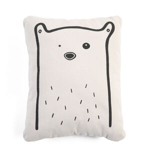 Coussin déco Canvas - Ours 
