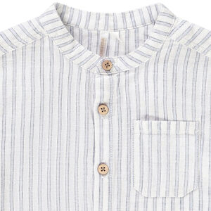 Chemise manches courtes rayée pour bébé garçon 