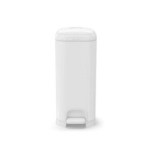Poubelle à couches Diaper Select blanche avec recharge octogonale  