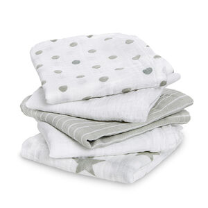 Lot de 5 petits langes aden by aden+anais® - Dusty 