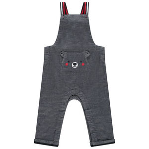 Salopette longue doublée jersey 