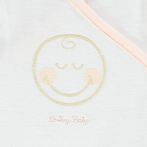 Pyjama en velours print Smiley Baby 