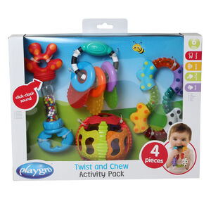 Coffret cadeau 1er âge hochets et balles 