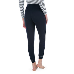 Pantalon homewear uni avec bandeau haut 