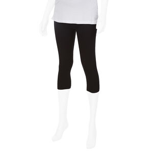 Legging de grossesse court avec bandeau haut 