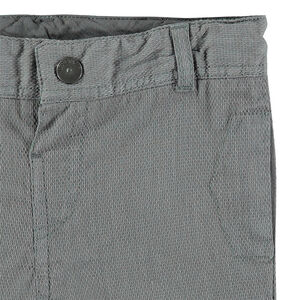 Bermuda en coton fantaisie avec poches 