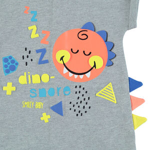 Combinaison courte avec print Smiley 