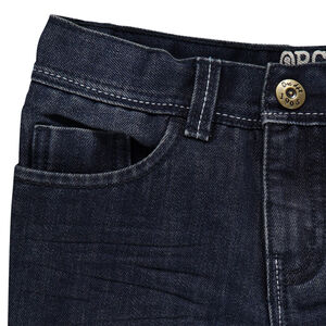 Junior - Jeans droit et surpiqûres 
