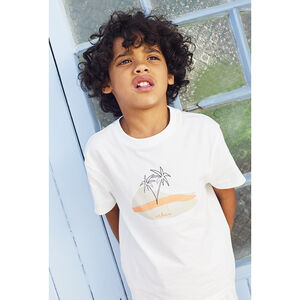T-shirt manches courtes print désert garçon 