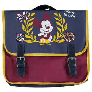 Cartables Disney print Mickey et symboles avec boucles métal 