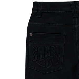 Junior - Pantalon surteint effet crinkle avec inscription reliefée 