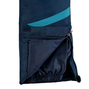 Pantalon de ski à poches zippées et bretelles amovibles 