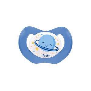 Sucette en silicone Physio +6mois Nuit - Saturne / Lune 