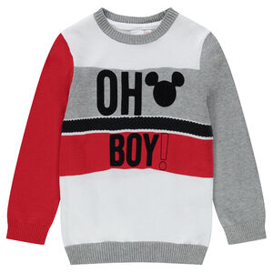 Pull en tricot fin avec motif Mickey Disney 