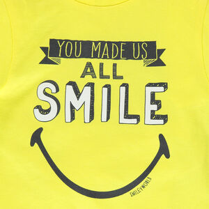 Pyjama court print Smiley 