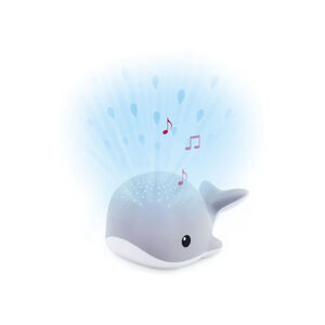 Veilleuse Wally la baleine Gris 