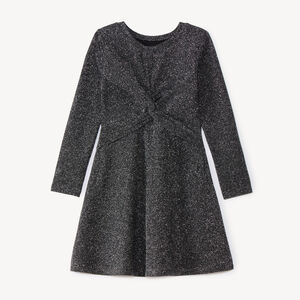 Robe en maille manches longues fille 