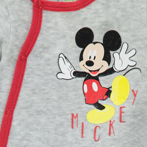 Dors-bien en velours Disney print Mickey ouverture adaptée à l'âge 