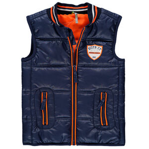 Doudoune sans manches effet matelassé 