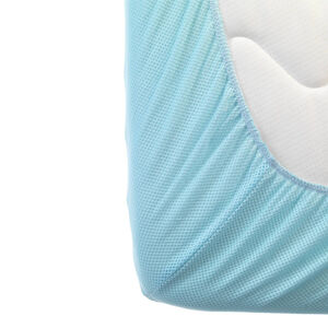 Drap housse 70 x 140 cm – Turquoise 