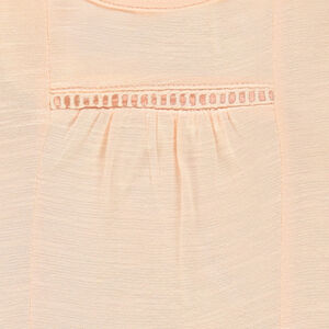 Tunique manches longues volantée  