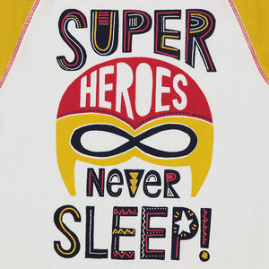 Pyjama en jersey avec print super-héros 