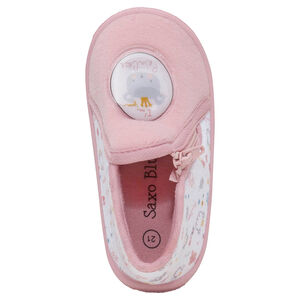 Chaussons bottillons avec patch ours et zip 