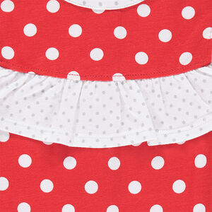 Combinaison courte à pois all-over Disney print Minnie 