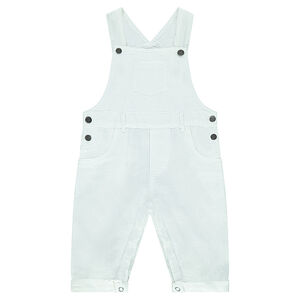 Salopette en lin uni 