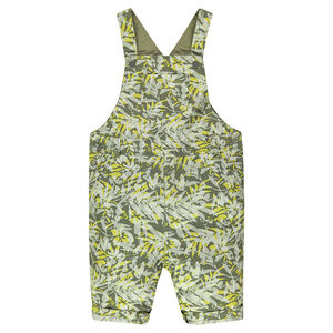 Salopette courte imprimée esprit safari 