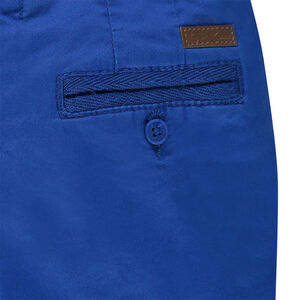 Pantalon en twill uni effet crinkle  