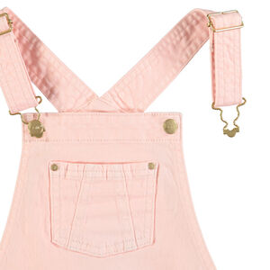 Salopette courte effet crinkle 