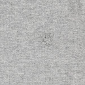 Sous-pull en jersey uni à col roulé avec logo brodé 