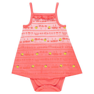 Body-robe imprimé Smiley 