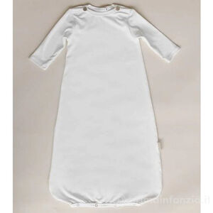 Gigoteuse mi-saison en jersey à manches - Off White - 1/2 ans 