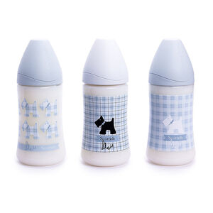 Biberon collection Scottish 270ml - Bleu 