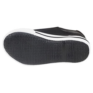 Baskets basses aspect cuir à scratchs print drapeau 