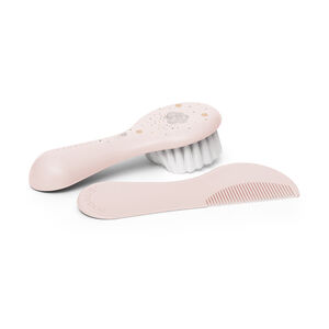 Set brosse et peigne rose 