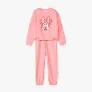 Ensemble de jogging en interlock Minnie Disney fille 