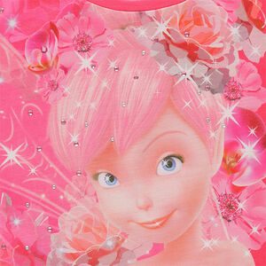 Tee-shirt manches courtes Disney La Fée Clochette 