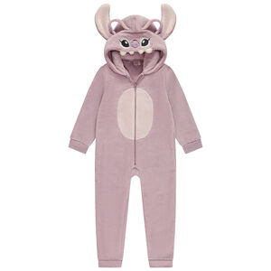 Surpyjama en sherpa avec capuche Stitch Angel Disney fille 