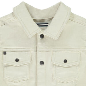 Veste en jean unie style worker pour bébé garçon 
